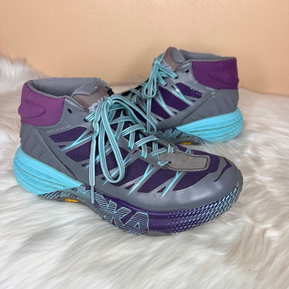 Hoka One One Speedgoat Mid Waterproof Hiking Boots Size 8
